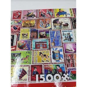 Vintage Toys Sealed Made In USA Puzzle‎ Ceaco 1500 Piece Jigsaw Puzzle 32 x 24